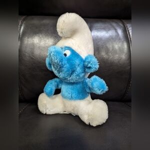 Smurf. Vintage. 1980. 8 Inches. EUC.